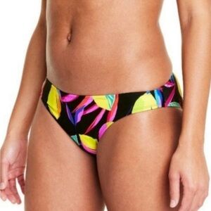 Tabitha Brown X Target Lemon Print Bikini Bottoms Large NWOT